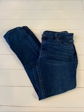 Boston Proper Dark Blue Slim Straight Jeans